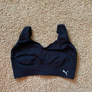 Black PUMA Sports Bra